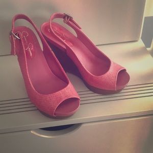 Jessica Simpson wedges